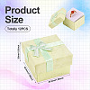 Square Paper Jewelry Ring Gift Boxes with Bowknot CON-TAC0010-80B-4