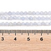 Natural Blue Lace Agate Beads Strands G-E411-12-3mm-02-4