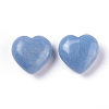 Natural Blue Aventurine Heart Love Stone X-G-O174-10-1