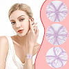 64Pcs 8 Colors  Butterfly Organgza Lace Embroidery Ornament Accessories DIY-GF0006-89-6