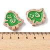 10Pcs Acrylic Enamel Beads OACR-H048-01C-01-3
