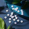 Handmade Polymer Clay Beads CLAY-R067-6.0mm-B17-4