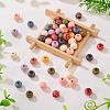 60Pcs Wood Beads WOOD-TA0002-79A-5