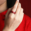 Cinnabar Finger Rings FS-WGB4F46-01-5