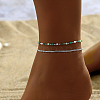 Boho Handmade Colorful Beaded Anklets MY2397-4-1