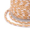 4-Ply Polycotton Cord with Metallic Thread OCOR-Z003-D04-4