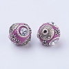 Handmade Indonesia Round Beads IPDL-R400-14-2