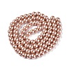 Baking Paint Glass Pearl Round Bead Strands HY-Q003-10mm-11-2
