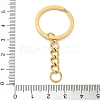 Ion Plating(IP) 304 Stainless Steel Split Key Rings KEYC-M035-02G-3