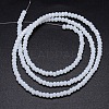 Faceted Rondelle Glass Beads Strands GLAA-M028-2mm-A12-3