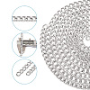 Aluminium Curb Chains X-CHA-T001-25S-3