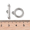 Non-Tarnish 304 Stainless Steel Ring Toggle Clasps X-STAS-A092-09E-P-3