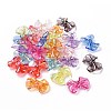 Transparent Acrylic Imitation Shell Beads X-OACR-P011-03L-1