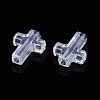 Transparent Acrylic Beads X-OACR-N008-100-3