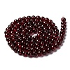 Crackle Glass Beads Strands CCG-Q001-8mm-18-2