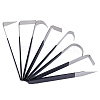 BENECREAT Stainless Steel Circle Shape Carving Clay Pottery Ceramic Tools TOOL-BC0008-06-3