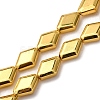Electroplate Glass Beads Strands EGLA-H109-11-2
