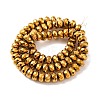 Electroplate Non-magnetic Synthetic Hematite Beads Strands X-G-J160-E-02-5
