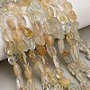 Natural Topaz Beads Strands G-D108-A04-04-1