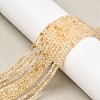 Natural Citrine Beads Strands G-I289-02-5