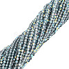 Transparent Glass Beads Strands EGLA-N028-01A-A01-2
