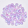 Transparent Glass Charms GLAA-R211-05-A03-1