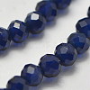 Synthetic Gemstone Beads Strands X-G-K207-01B-02-3
