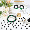 2 Strands Glass Imitation Jade Beads Strands G-PA0002-02D-4