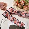 Pumpkin Pattern Polyester Ribbon OCOR-WH20003-66-3