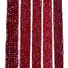 Electroplate Opaque Solid Color Glass Beads Strands EGLA-A044-P1mm-L02-2
