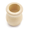 Unfinished Blank Wooden Vase X-WOOD-S040-81-3