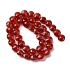 Natural Carnelian(Dyed & Heated) Beads Strands G-C179-A29-03-3