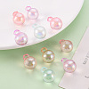 Transparent Acrylic Beads TACR-S154-42C-6