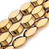 Electroplate Glass Beads Strands EGLA-Q134-02A-A02-1