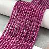 Natural Ruby Beads Strands G-L597-B01-01-2