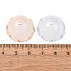 Transparent Acrylic Bead Caps MACR-L015-11-3