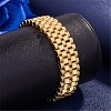 Men's Brass Link Chains Bracelets BJEW-BB61944-A-4