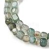 Natural Dragon Veins Agate(Dyed & Heated) Beads Strands G-G177-E11-03-3