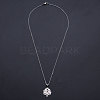 Non-Tarnish 201 Stainless Steel Pendant Necklaces NJEW-S105-JN537-45-1-2