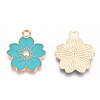 Alloy Enamel Pendants ENAM-S121-115G-2