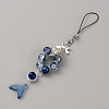 Lampwork Bead Mobile Straps HJEW-TAC0009-20B-2