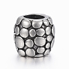 316 Surgical Stainless Steel European Beads STAS-G153-43AS-1