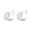 Hypoallergenic Bioceramics Zirconia Ceramic Stud Earrings EJEW-C065-03A-3