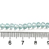 Transparent Baking Paint Glass Beads Strands DGLA-A034-T4mm-D01-4