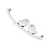 Tibetan Style Alloy Connector Charms AL-CBA1187-04AS-2
