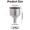 Non-Tarnish 304 Stainless Steel Funnel STAS-WH20007-04P-2