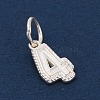 Number Series 925 Sterling Silver Charms LS-STER-Q002-01E-2