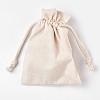 Canvas Packing Pouches ABAG-WH0009-03-2