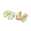 Alloy Enamel Pendants FIND-O003-07B-G-2