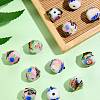 5Pcs Handmade Lampwork Beads LAMP-SZ0001-49B-6